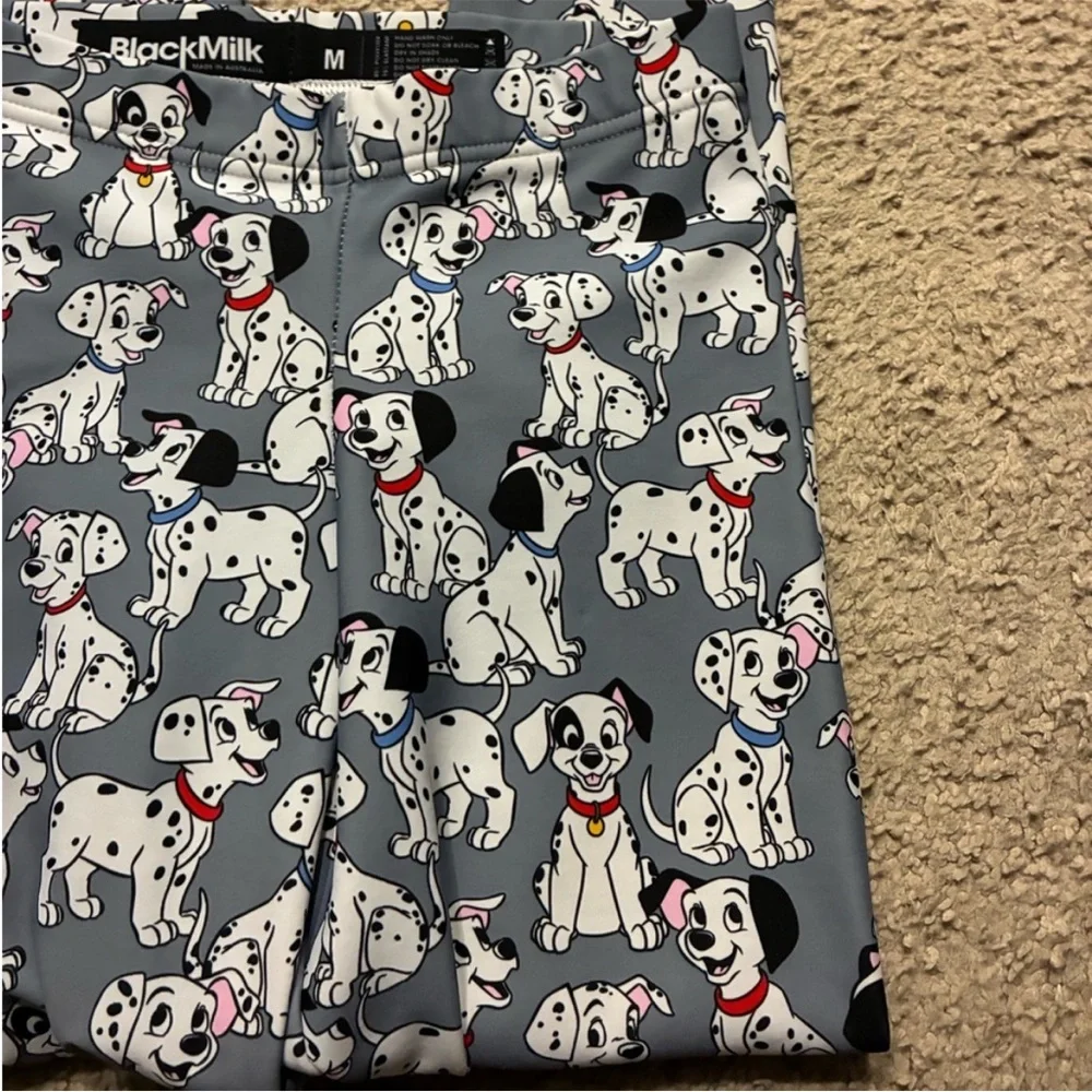 WAS $75 Disney x Blackmilk 101 Dalmatians fleece lined leggings - Picture 6 of 10